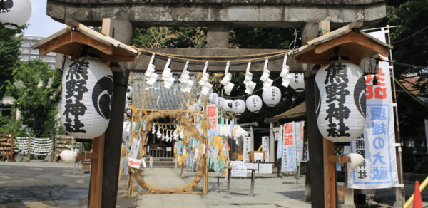 川越 熊野神社 開運指南開場