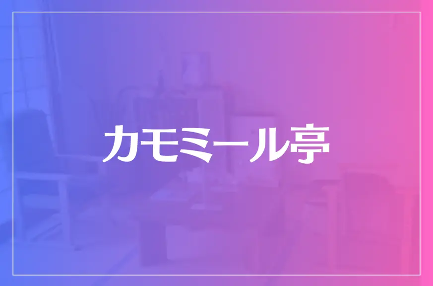 カモミール亭は当たる？当たらない？参考になる口コミをご紹介！